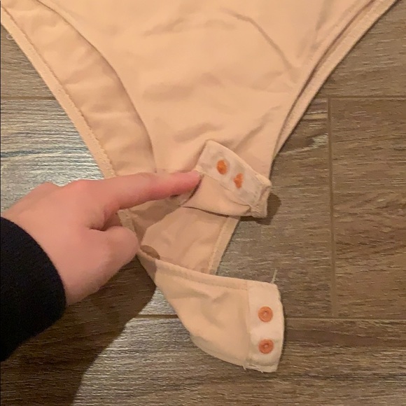 Zara cream pink bodysuit - Picture 4 of 6